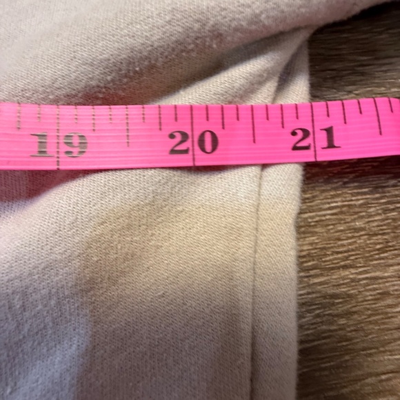 Women's Disney Mickey Mouse Graphic Cropped Oversized Sweatshirt Size M Tan - Picture 8 of 11